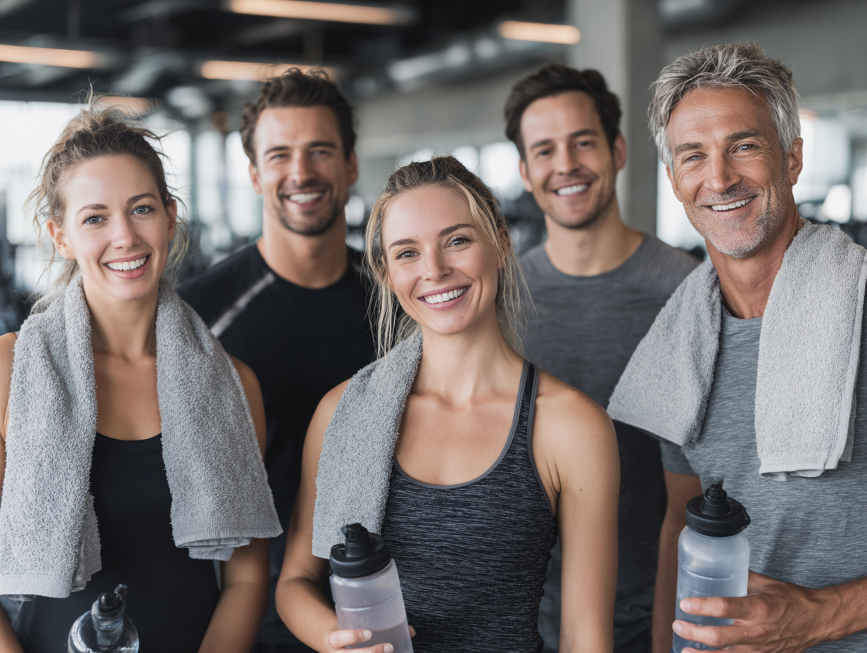 Тренер консультує клієнта